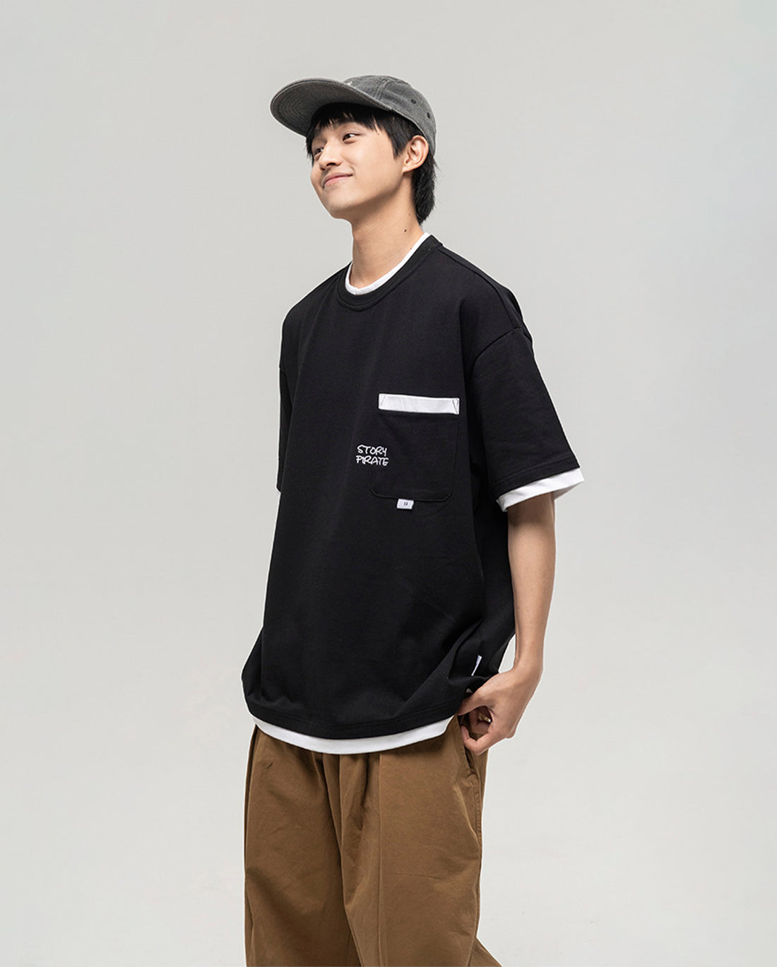 LAYER POCKET T-SHIRTS W211