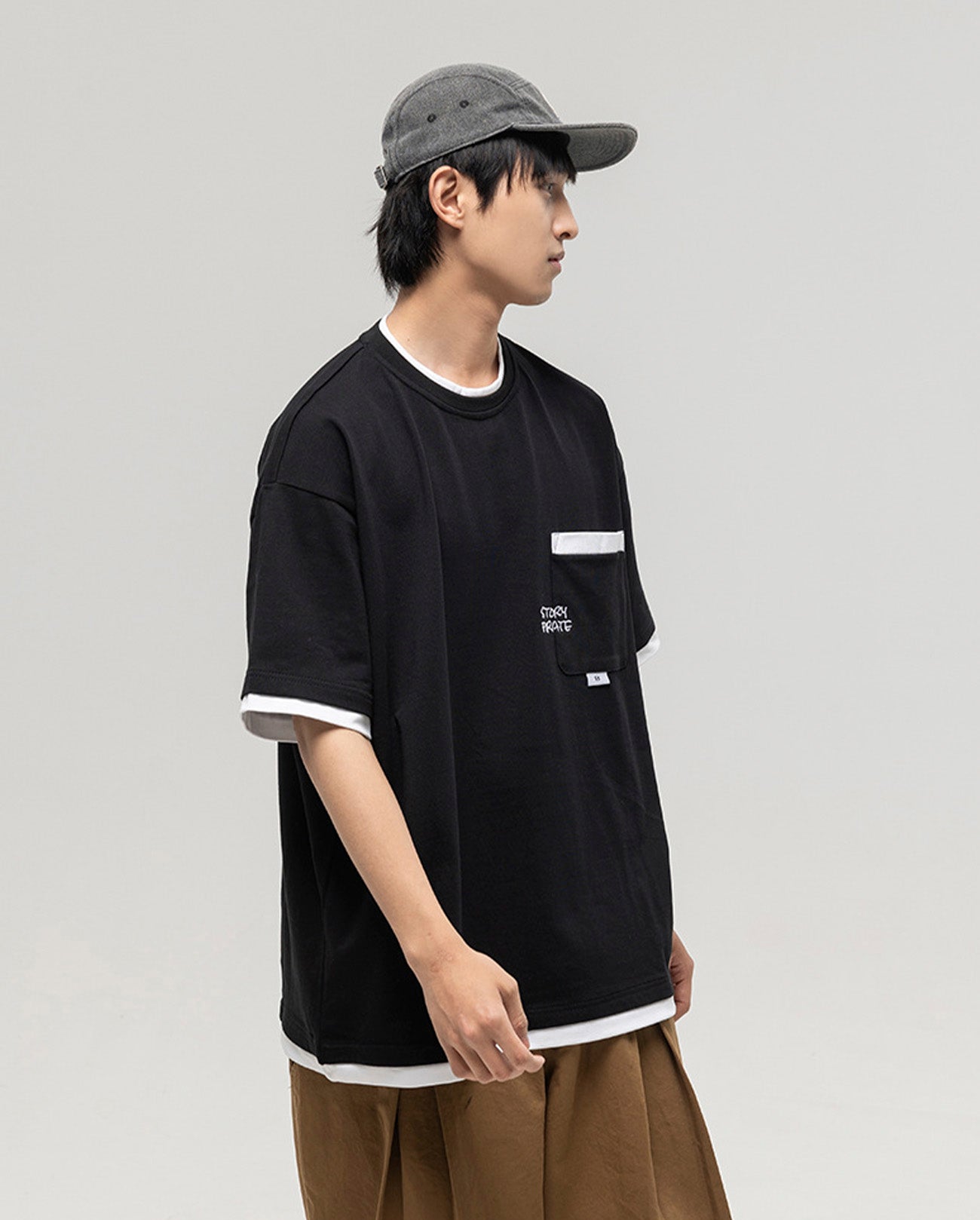 LAYER POCKET T-SHIRTS W211